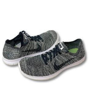 Nike Free Rn Flyknit 2016 Running Shoes Oreo